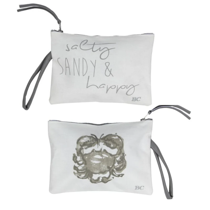 Bastion Collections Kosmetiktasche Salty, Sandy & Happy