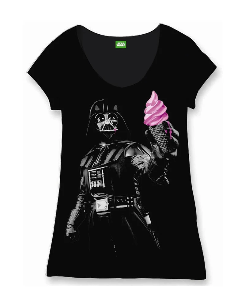Star Wars Frauen T-Shirt Darth Vader Ice Cream