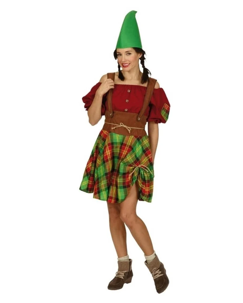 Wald Zwergin Kleid
