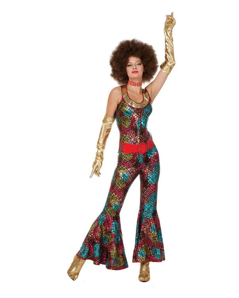 Foxy Lady Disco Kostüm Plus Size