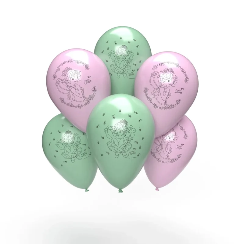 Prinzessin Lillifee Luftballons 25 cm, 10 Stück