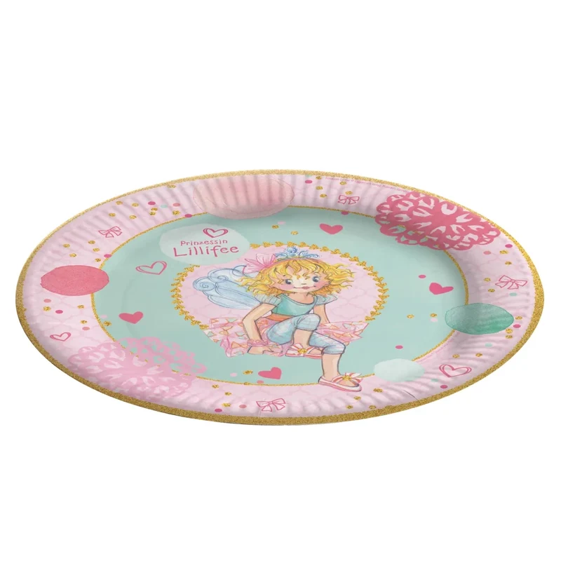 Prinzessin Lillifee Teller 23 cm, 8 Stück