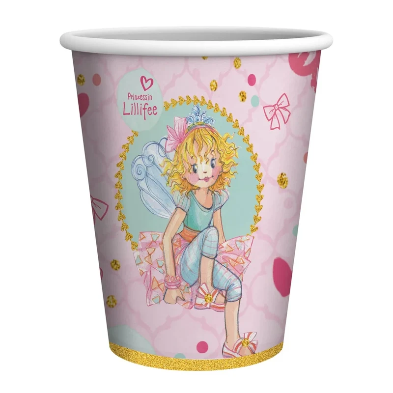 Prinzessin Lillifee-Becher 250 ml, 8er-Set