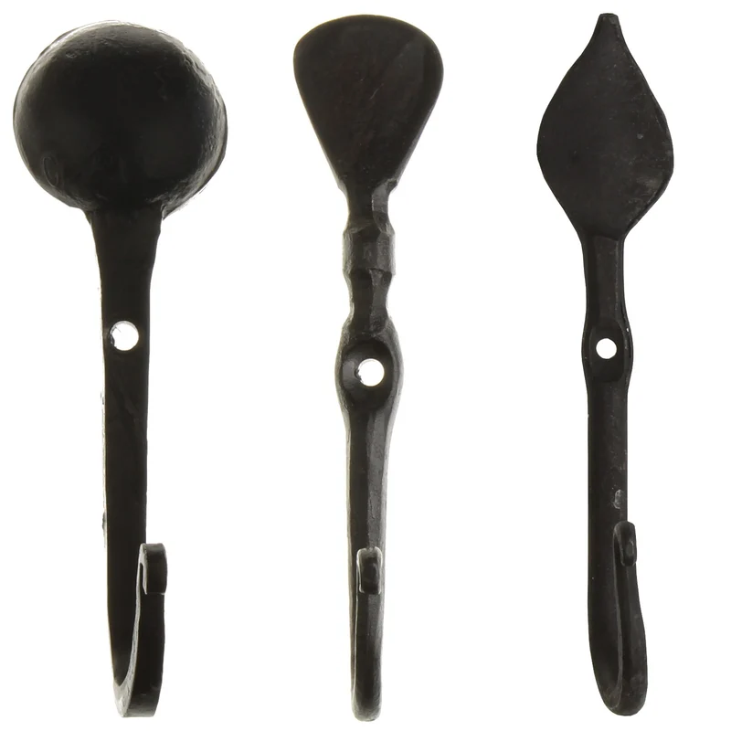 Haken Metall schwarz