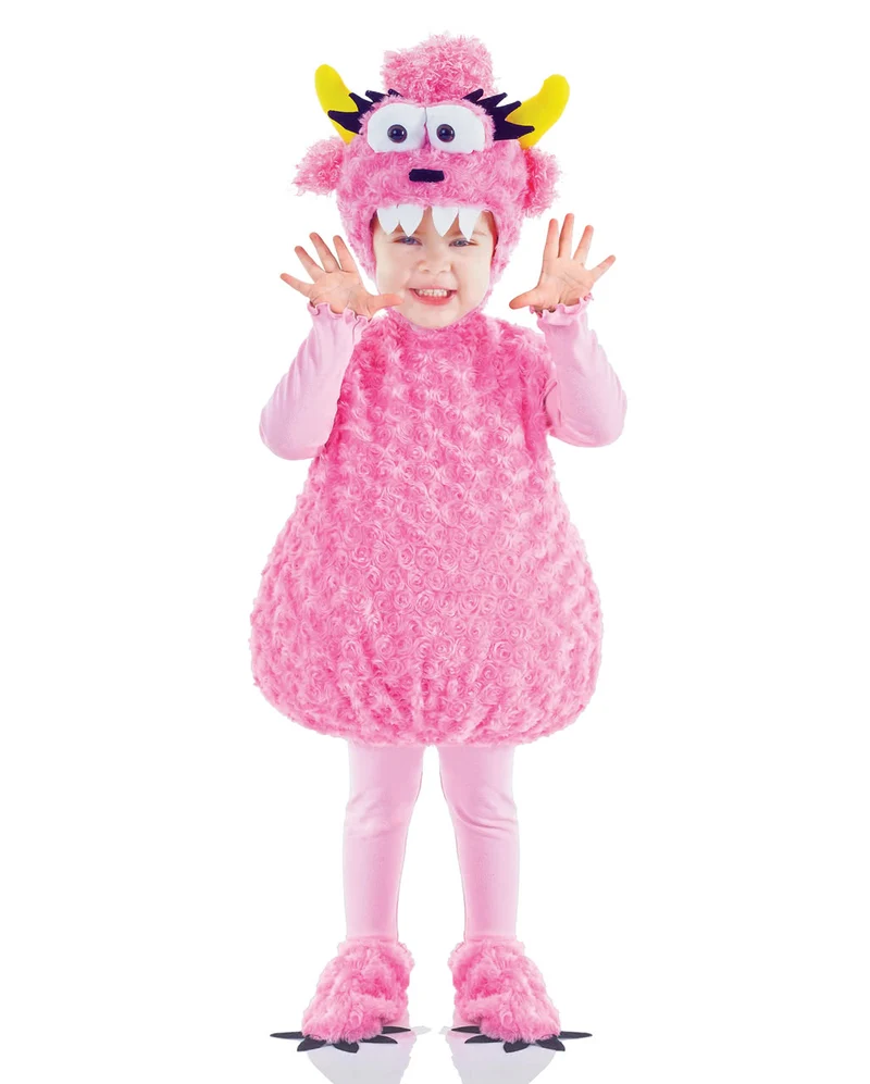 Rosa Monster Kinderkostüm