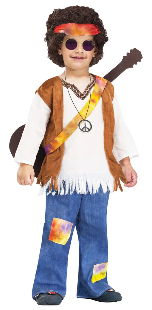 Deluxe Hippie Kinderkostüm