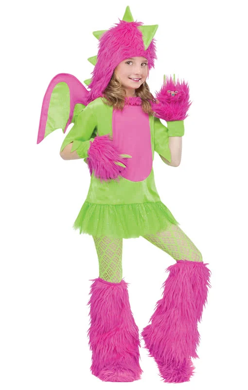 Miss Dragon Mädchenkostüm