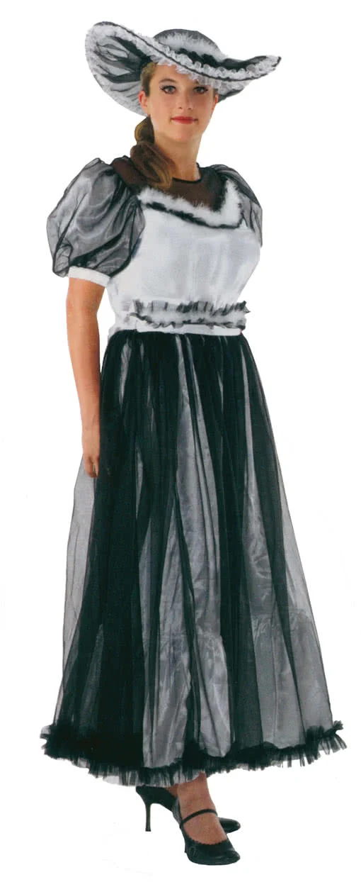 Südstaaten Lady Kostüm