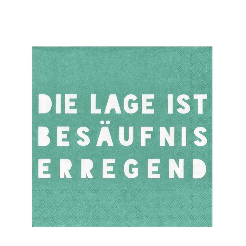 Räder Cocktailservietten Die Lage ist besäufniserregend