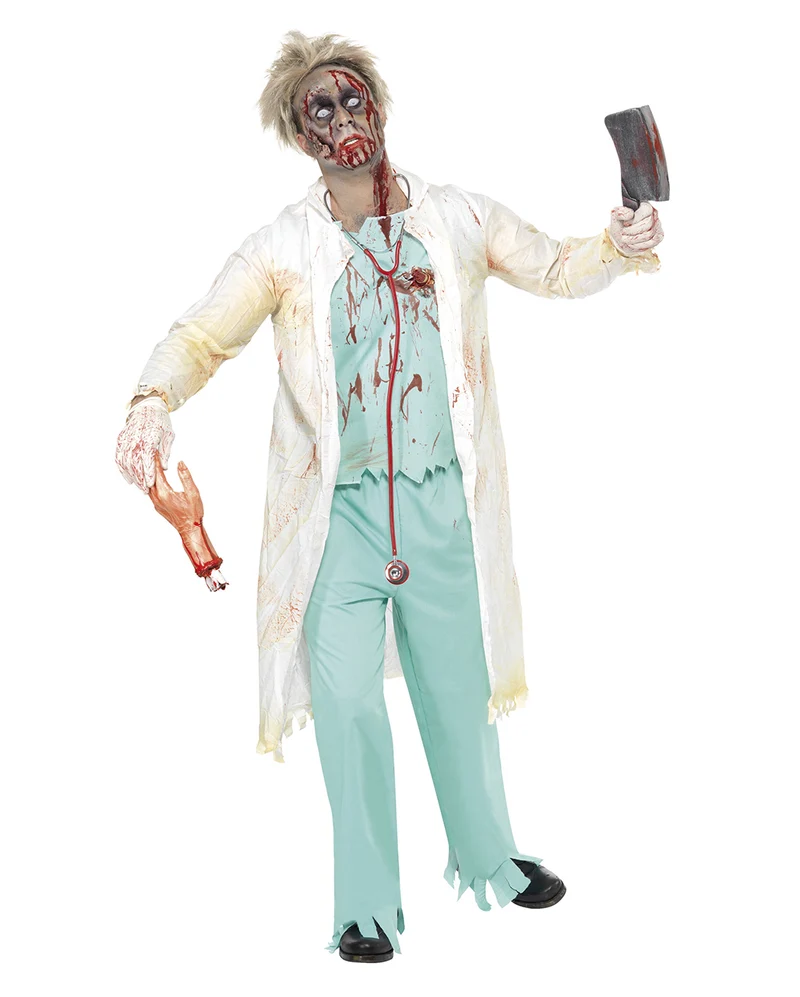 Zombie Arzt Kostüm