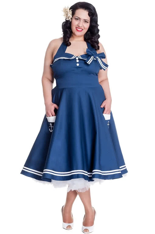 Sailor Kleid Plus Size