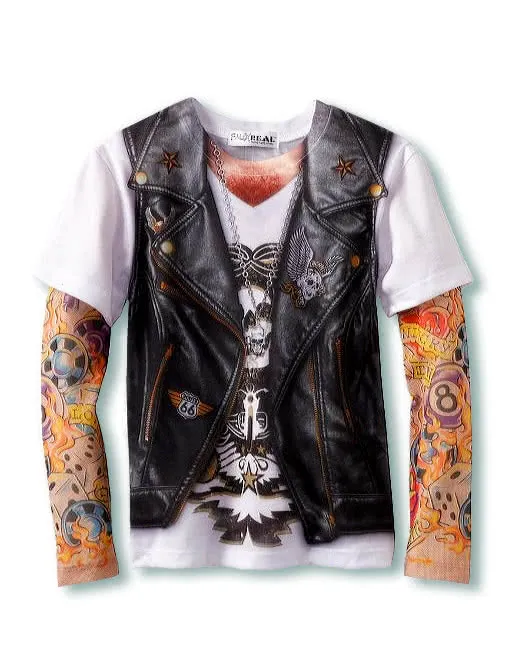 Herren Tattoo Shirt