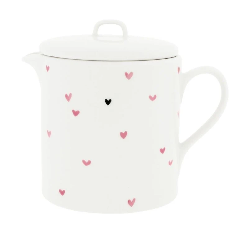 Bastion Collections Teekanne Rose Hearts