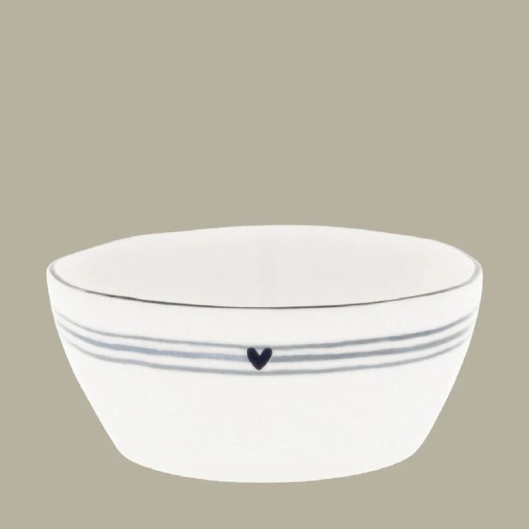 Bastion Collections Dipschälchen Blue Stripes klein