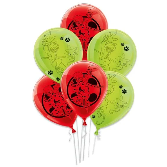 Miraculous-Ballons 25 cm, 10 Stück