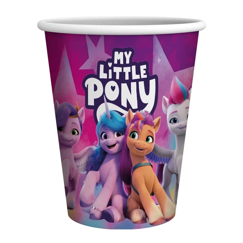 My Little Pony Becher, lila, 250 ml, 8er-Pack