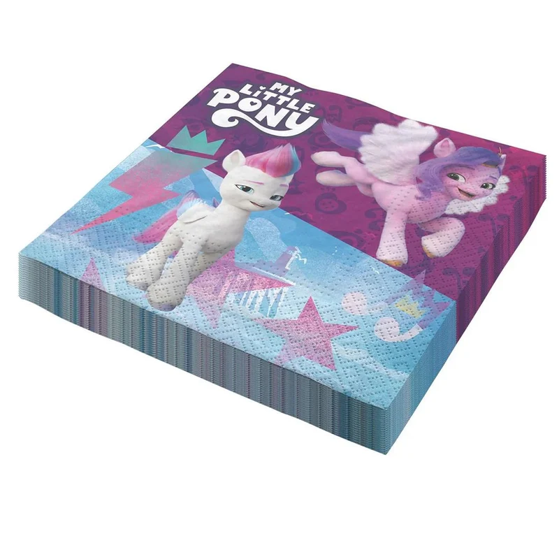 My Little Pony Servietten 33 cm, 20 Stück