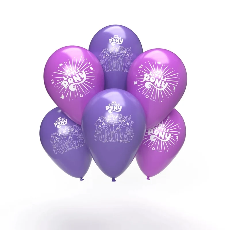My Little Pony-Luftballons, 25 cm, 10 Stück