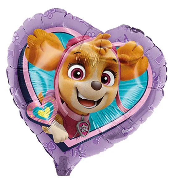 Paw Patrol Heliumballon Skye (leer) 45 cm