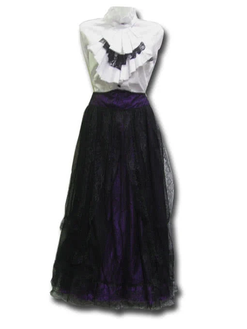 Gothic Tüllrock violett