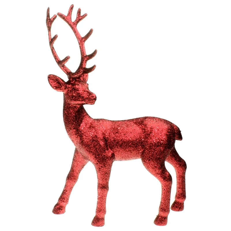 Deko Hirsch rot 2 Größen