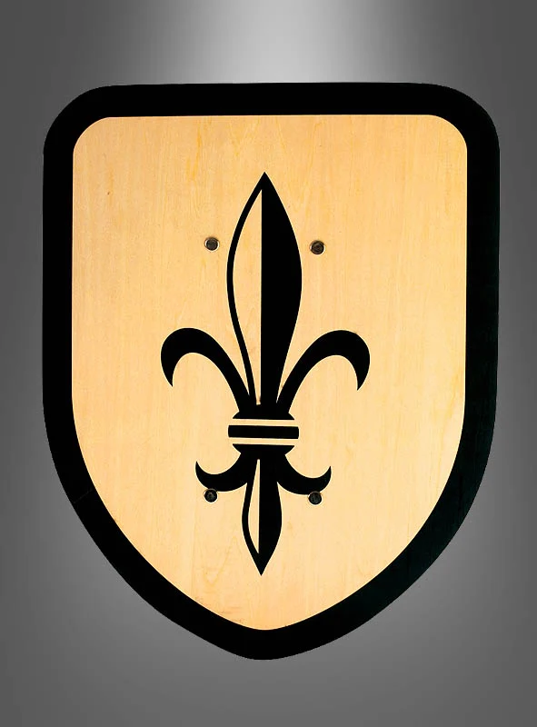 Ritterschild aus Holz für Kinder