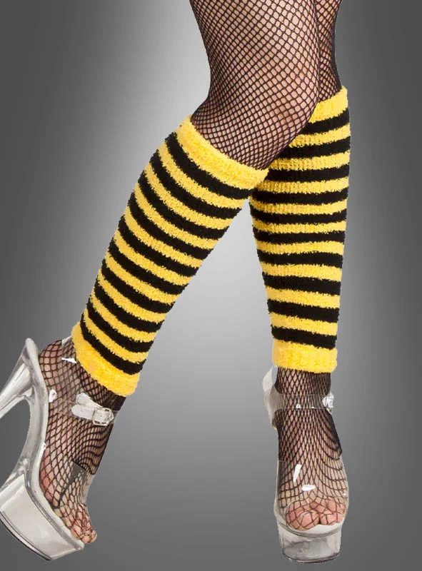 Kuschelweiche Bienen Beinstulpen