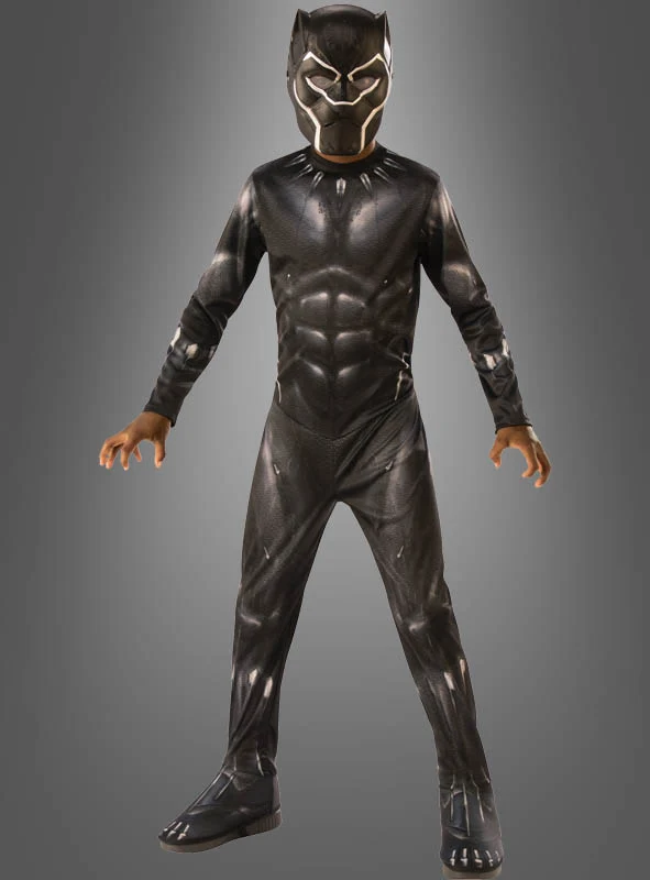 Classic Black Panther Kostüm für Kinder