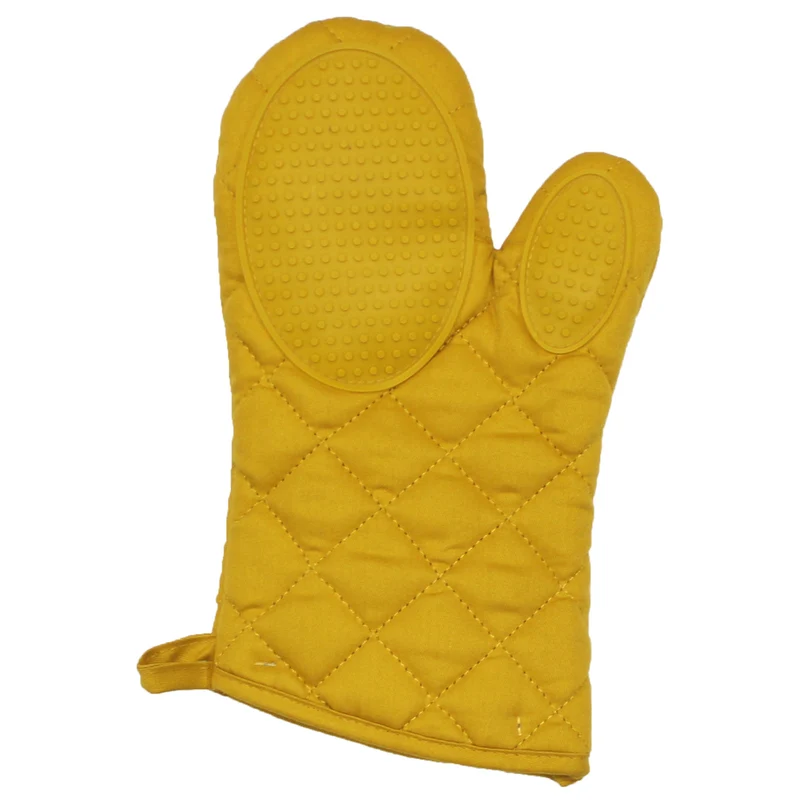 Backhandschuh, senfgelb