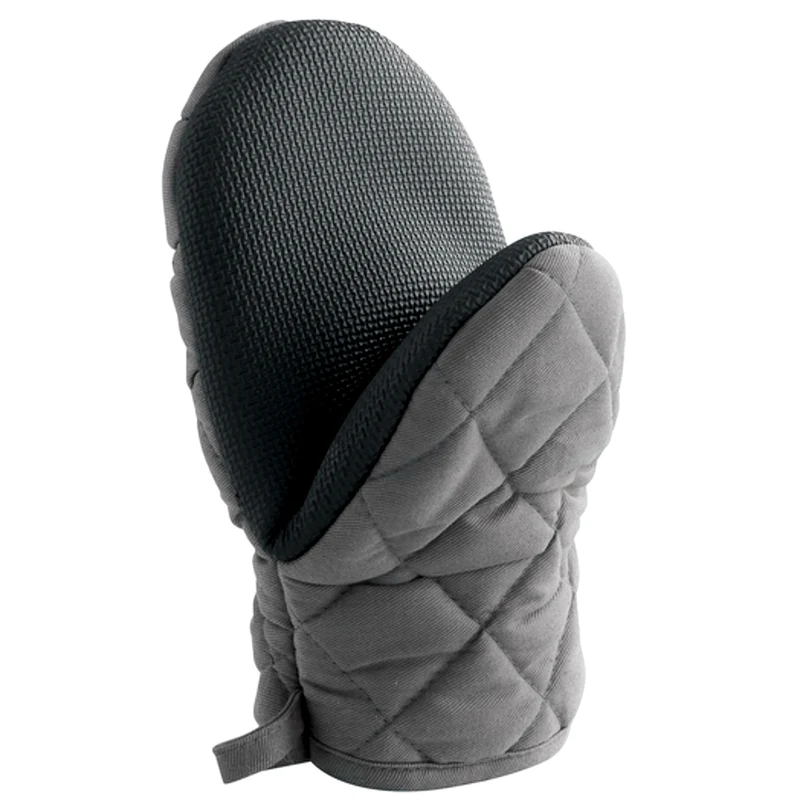 Backhandschuh Grau