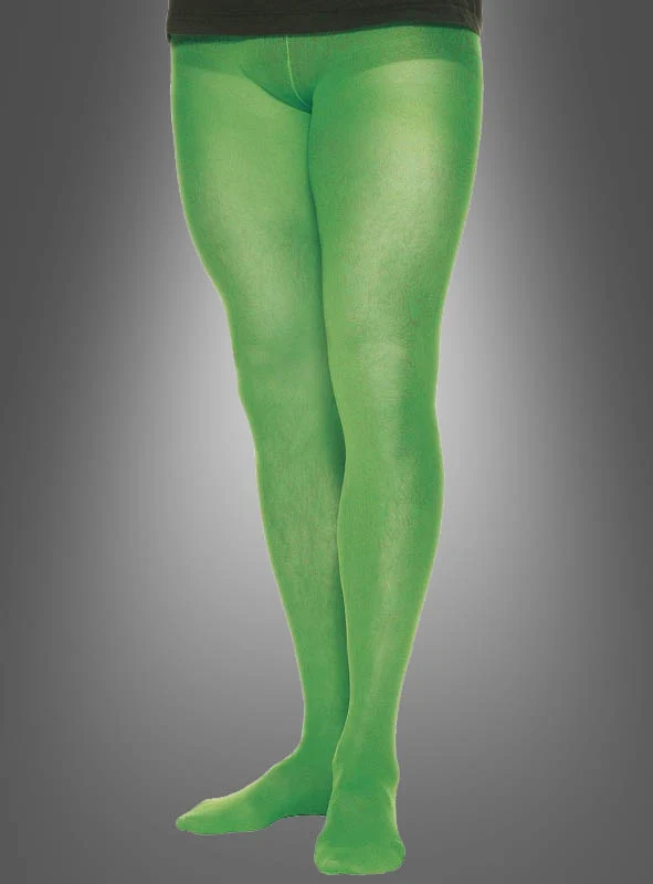 Herren Strumpfhose grün