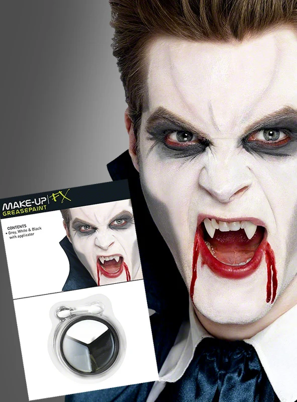Vampir Schminke 3 Farben Set