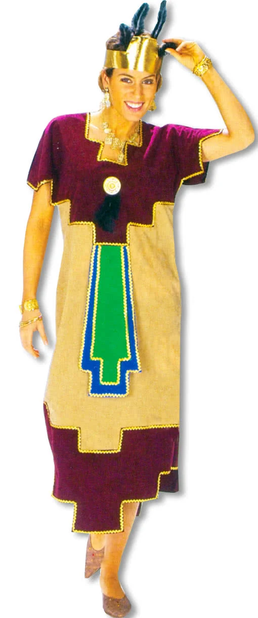 Azteken Königin Kostüm