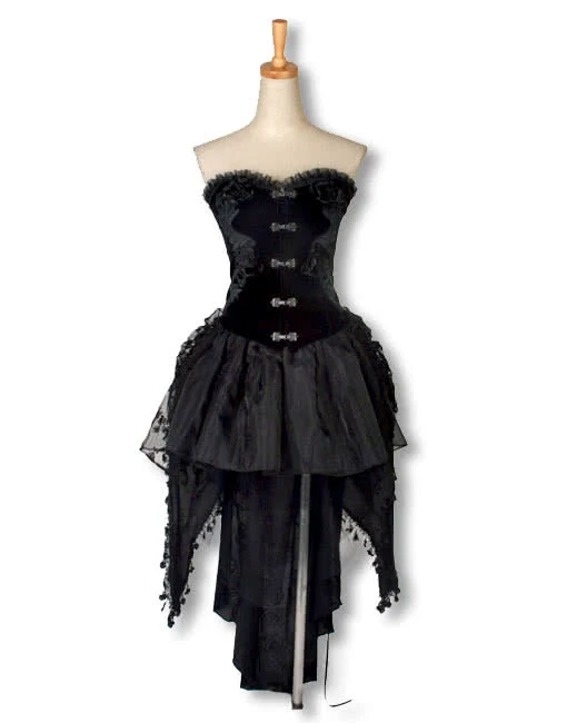 Burlesque Cabaret Corsagen Kleid