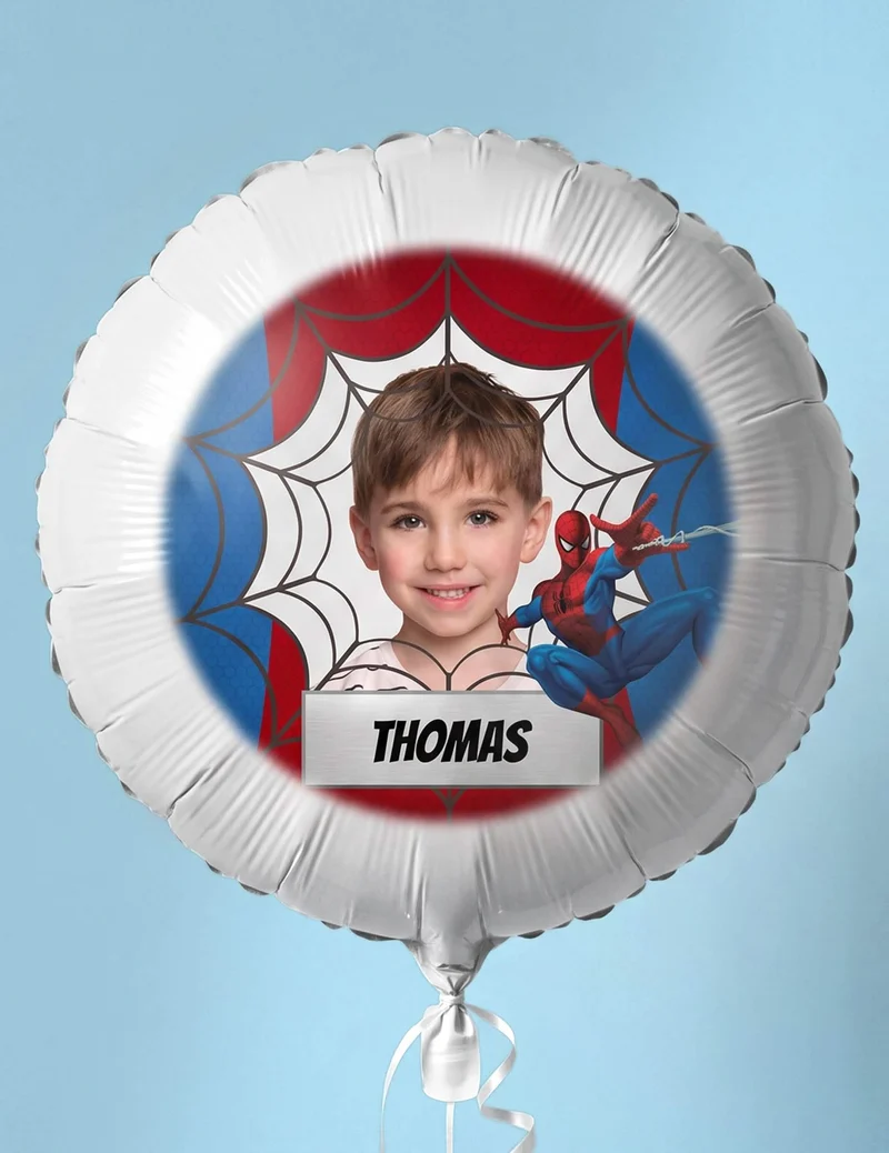 Ballon aluminium personnalisable Spider-Man 50 cm
