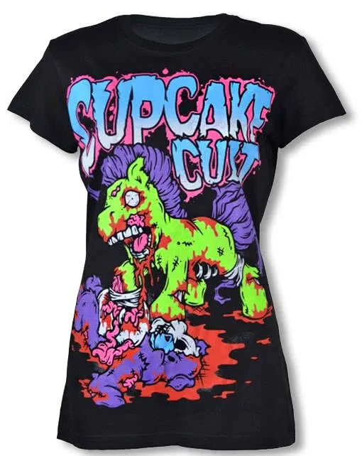 Zombie Pony Shirt Cupcake Cult