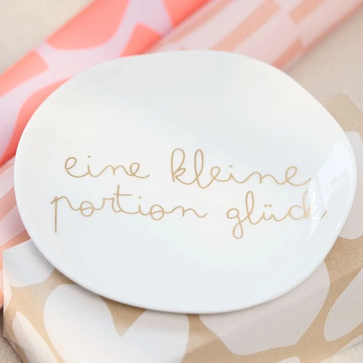 Räder Kleiner Teller Portion Glück
