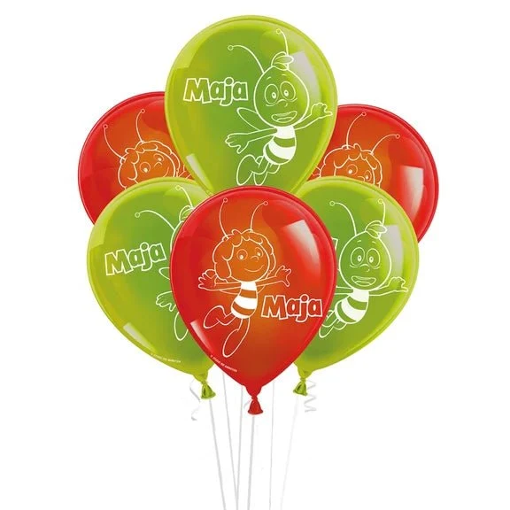 Maya De Bij Luftballons 25 cm, 10 Stück