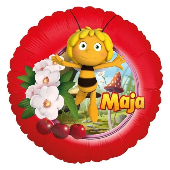 Maya De Bij Heliumballon, leer, 45 cm