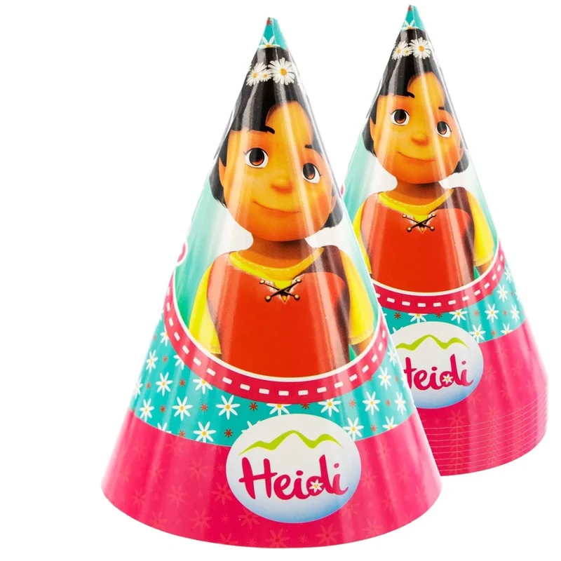 Heidi-Partyhütchen, 10 Stück