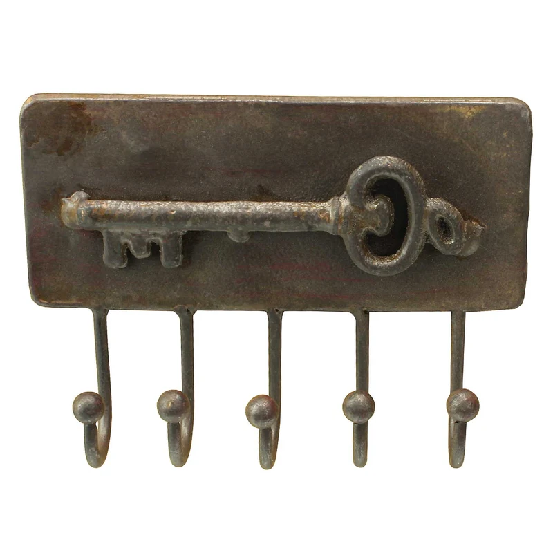 Schlüsselleiste Metall Rostfarben 10,5x15
