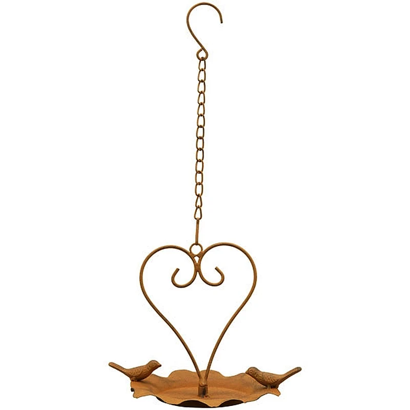 Vogeltränke, hängend, Rost