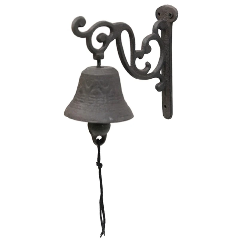 Wandglocke Braun Metall