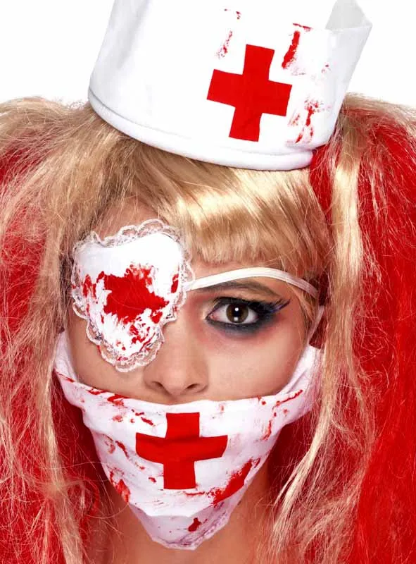 Blutige Krankenschwester Kostümset