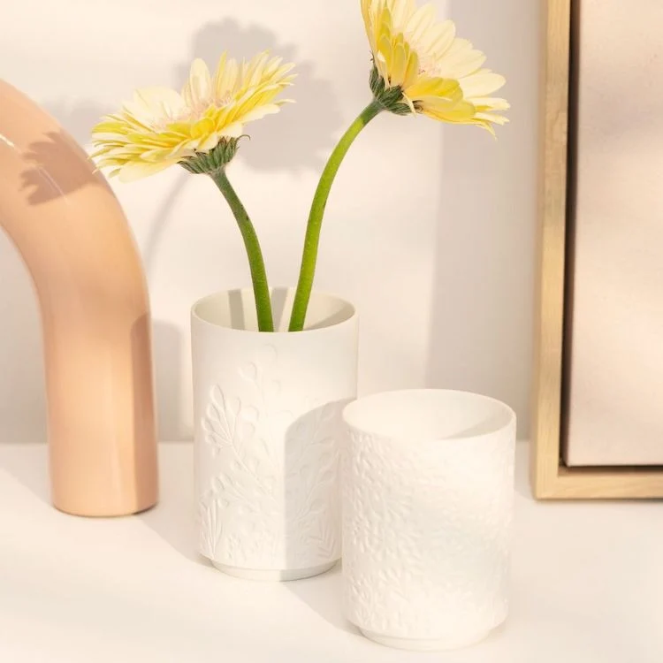 Räder Wunderblätter Vase Wiese