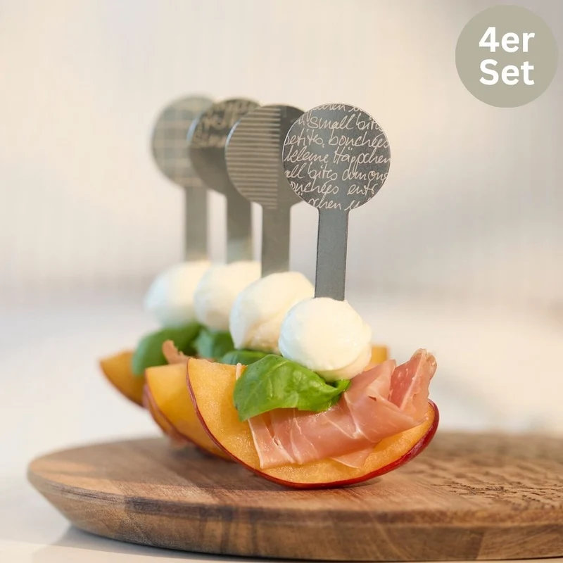 Räder Häppchenweise Snack Piekser 4er-Set
