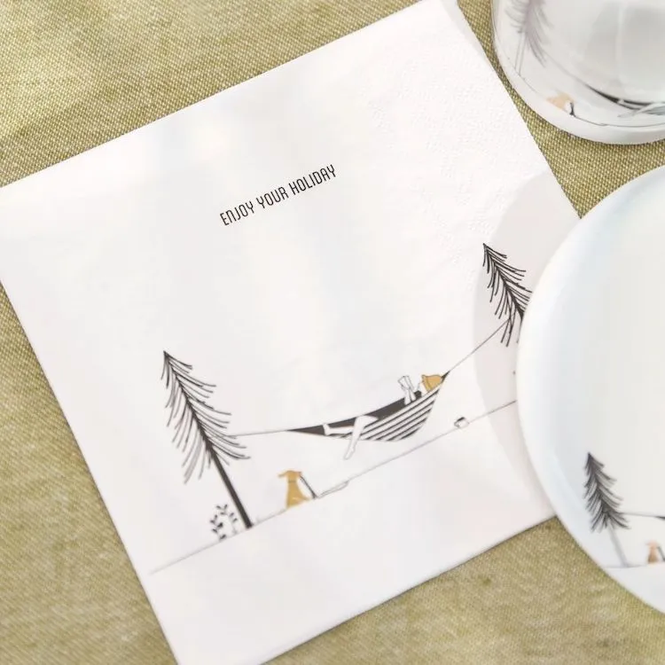 Räder Hobby Papierserviette Enjoy your Holidays