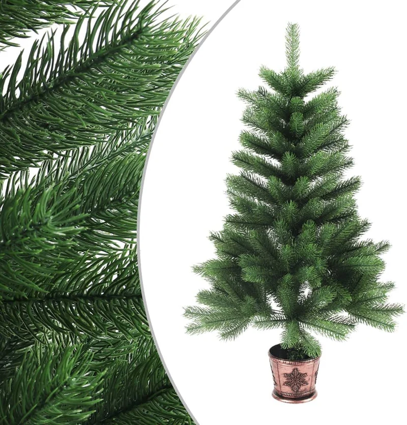Künstlicher Weihnachtsbaum. Tannenbaum mit naturgetreue Nadeln Spritzguss 0,65 - 2,40 Meter Höhe.