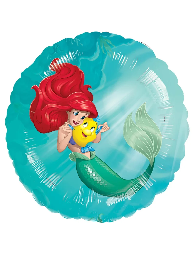 Ballon Die kleine Meerjungfrau™ Folie 45 cm