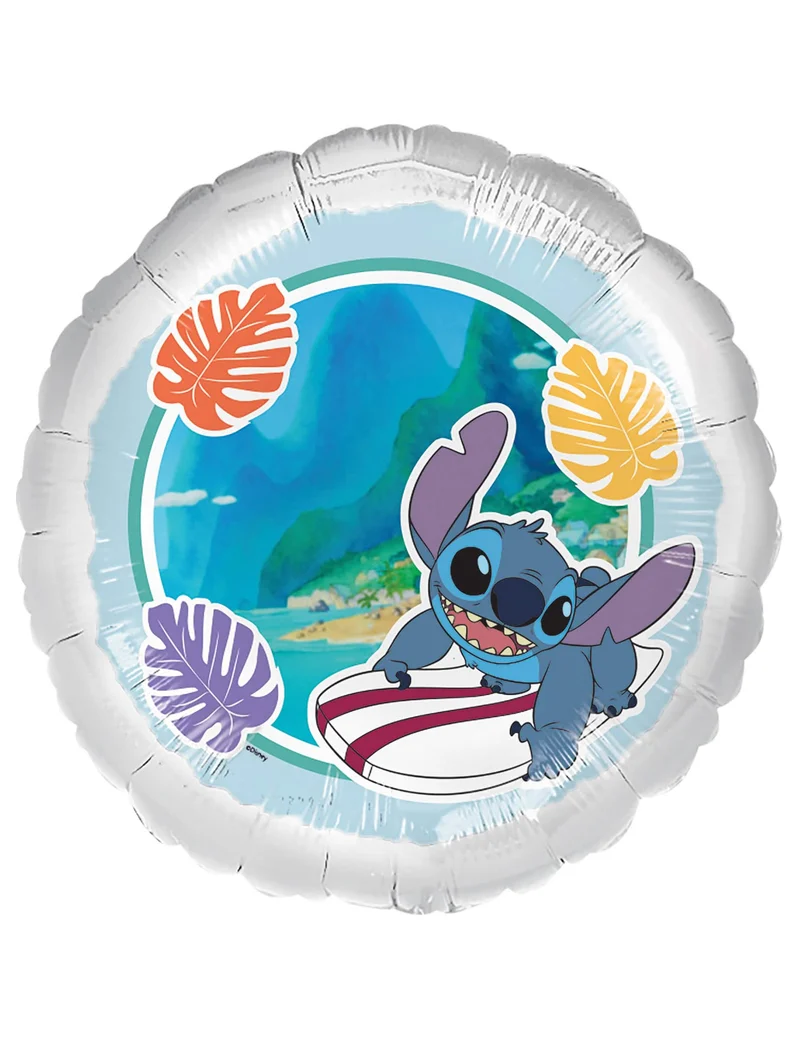 Fóliový balón Stitch™ surfer 45 cm